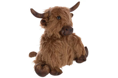 Doorstop Yak Polyester Rust Brown