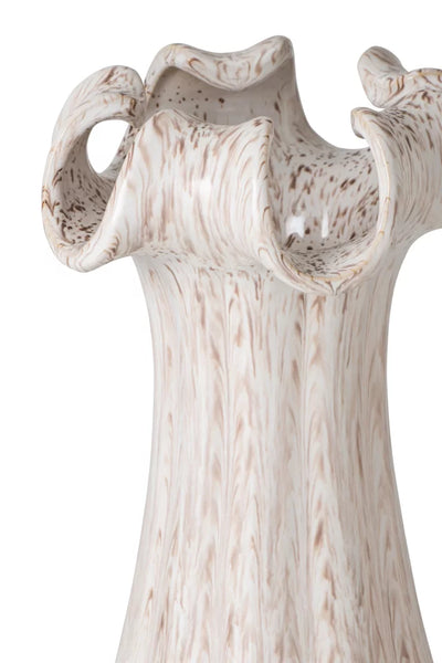 Vase Clay/Glaze Light Beige