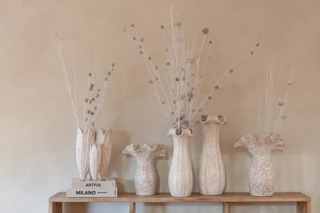 Vase Clay/Glaze Light Beige