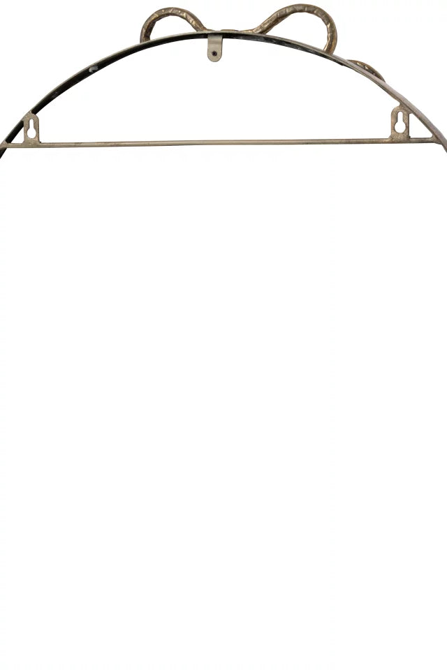 Wall Mirror Knot Iron Gold