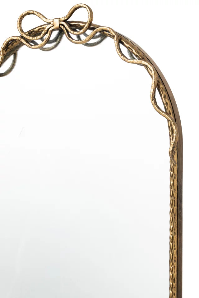 Wall Mirror Knot Iron Gold