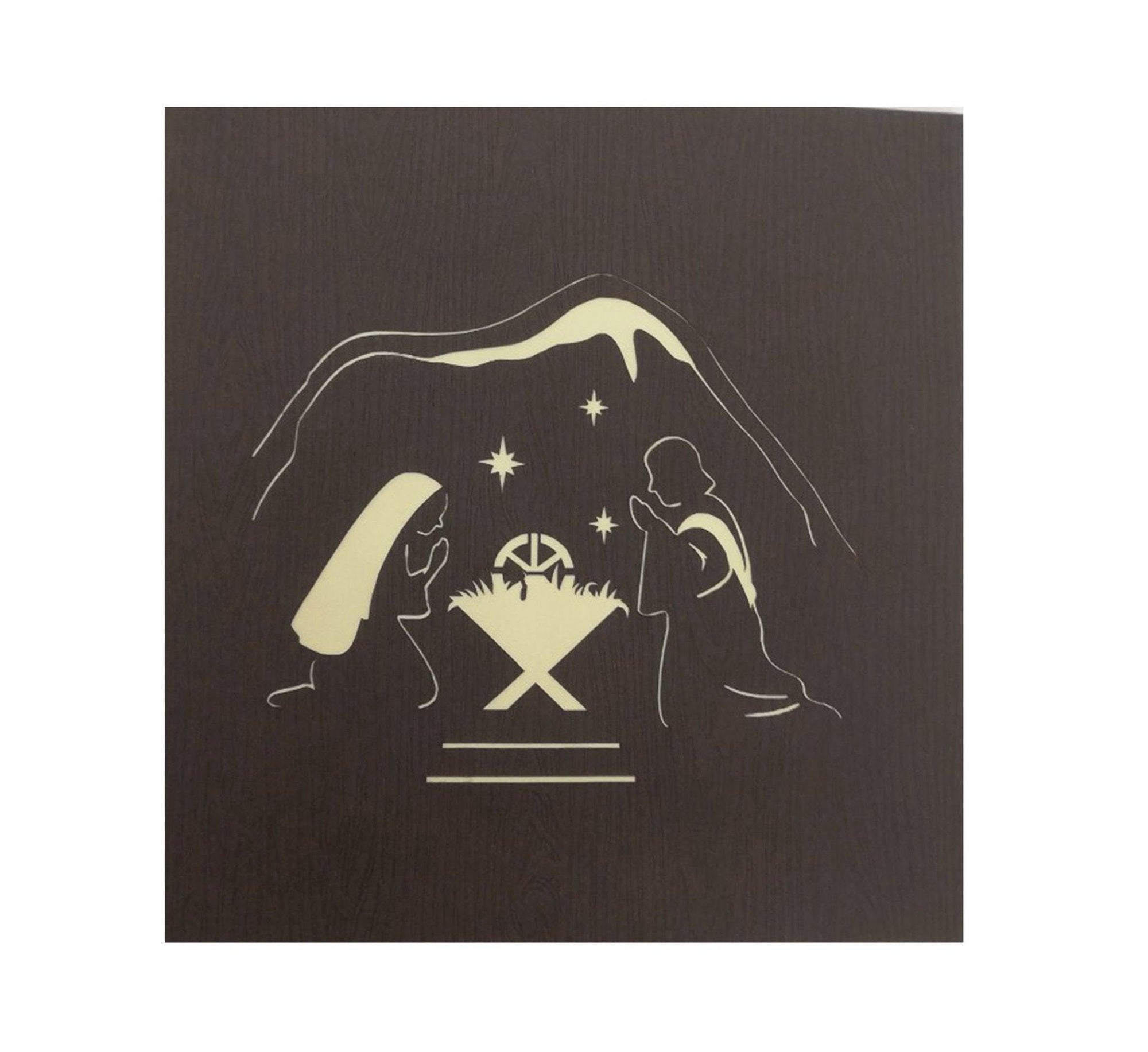 Nativity Pop-Up Card - Twenty Six
