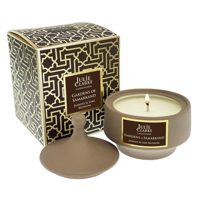 (Available in 2 Colours) Gardens of Smarkand Candle by Julie Clarke - Twenty Six
