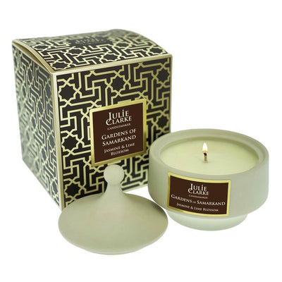 (Available in 2 Colours) Gardens of Smarkand Candle by Julie Clarke - Twenty Six