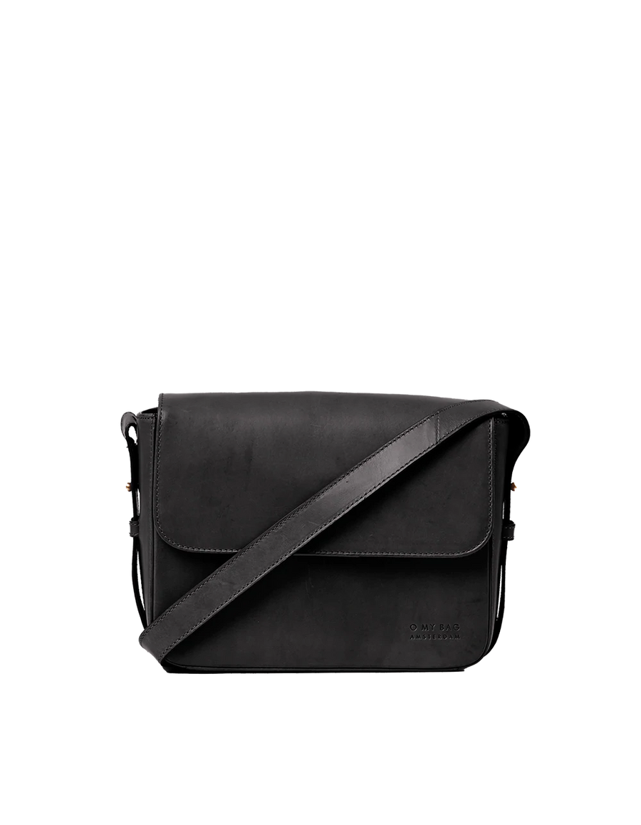 Gina Bag in Classic Leather (Black) - Twenty Six
