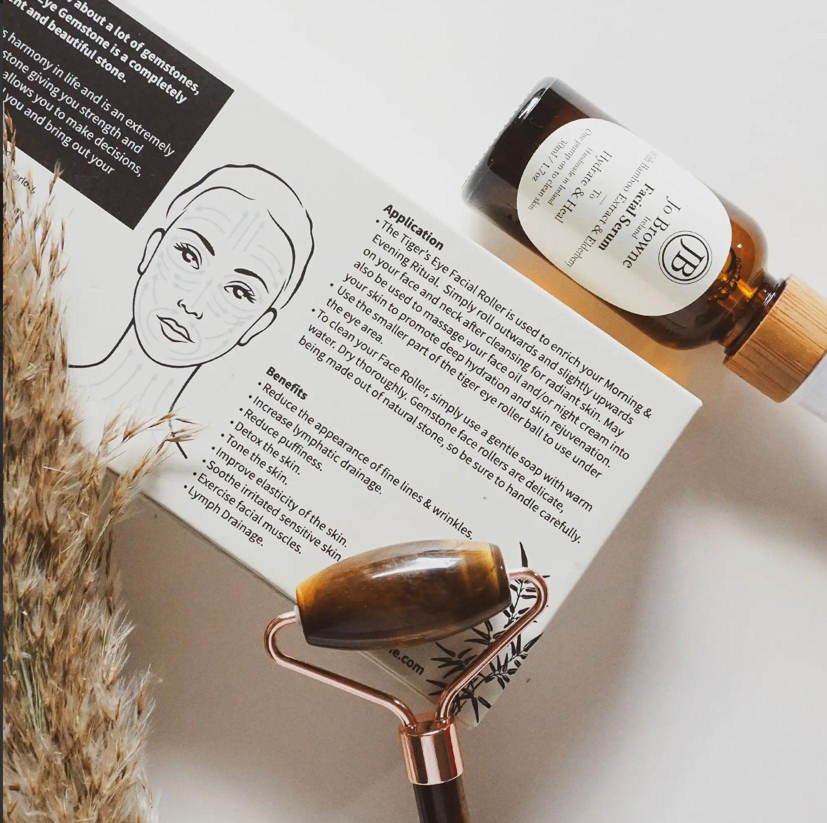 Jo Browne Tiger Eye Facial Roller - Twenty Six