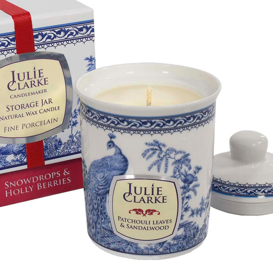 Snowdrops & Holly Berries Candle by Julie Clarke - Twenty Six