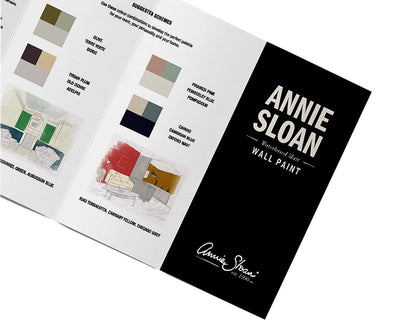 Annie Sloan Wall Paint Colour Card - Twenty Six