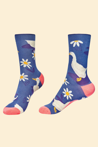 Daisy Ducks Ankle Socks by Powder