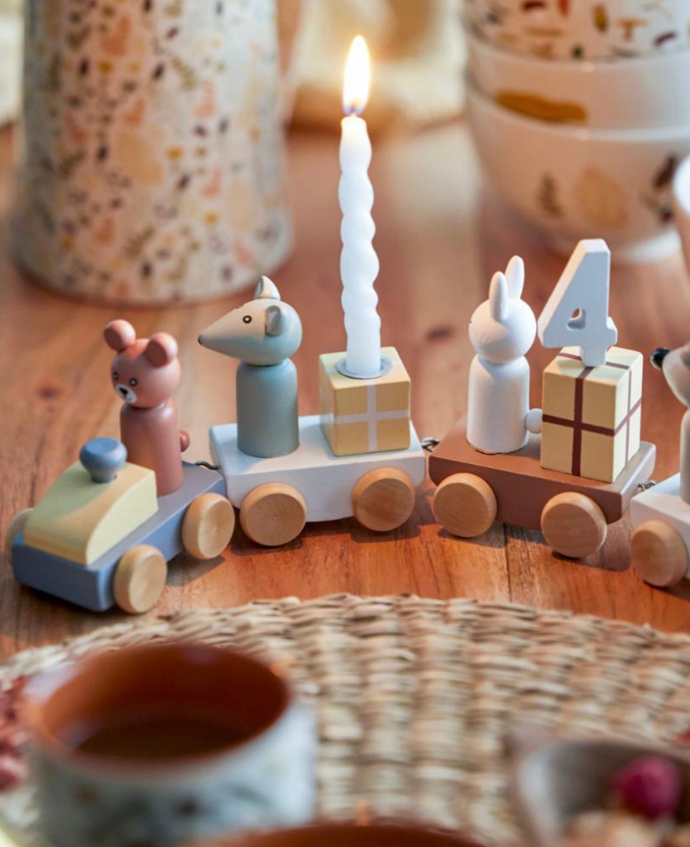 Junaid Birthday Train Decoration