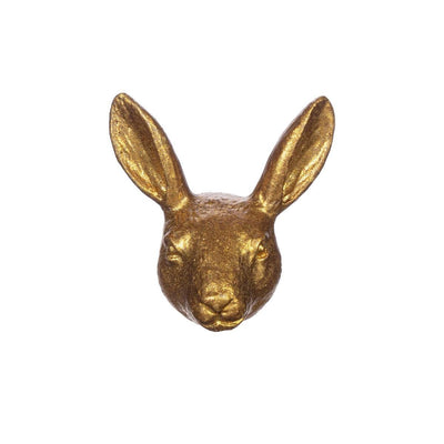Gold Rabbit Drawer Knob - Twenty Six