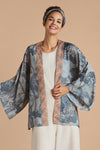 Tropical Toile Kimono Jacket by Powder