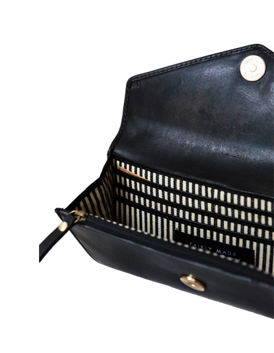 Leather envelope purse sale