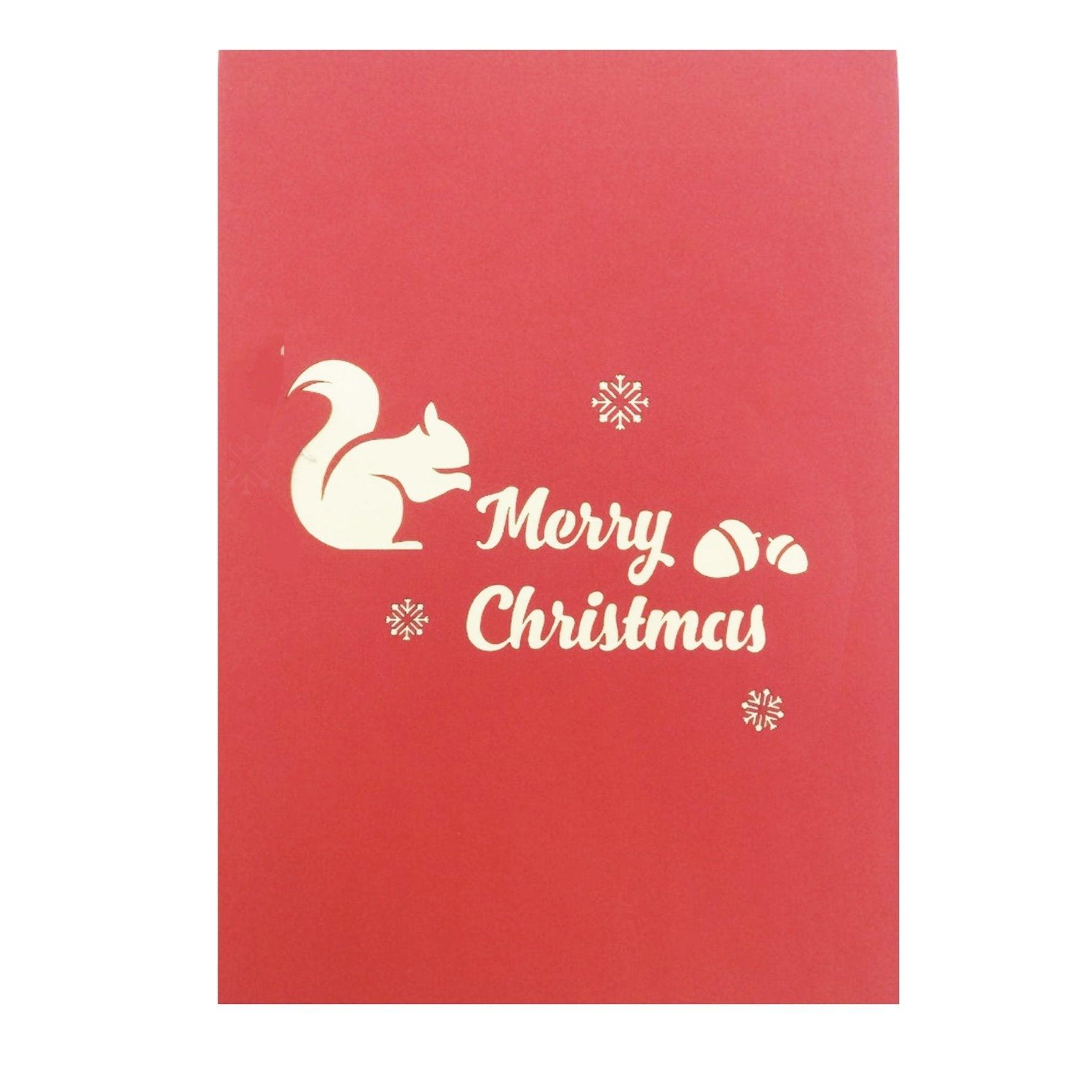 Squirrel Pop-Up Card - Twenty Six