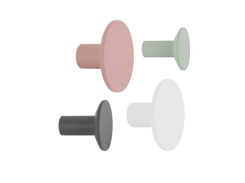 Hook Set of 4 Elegant Earth Round - Twenty Six