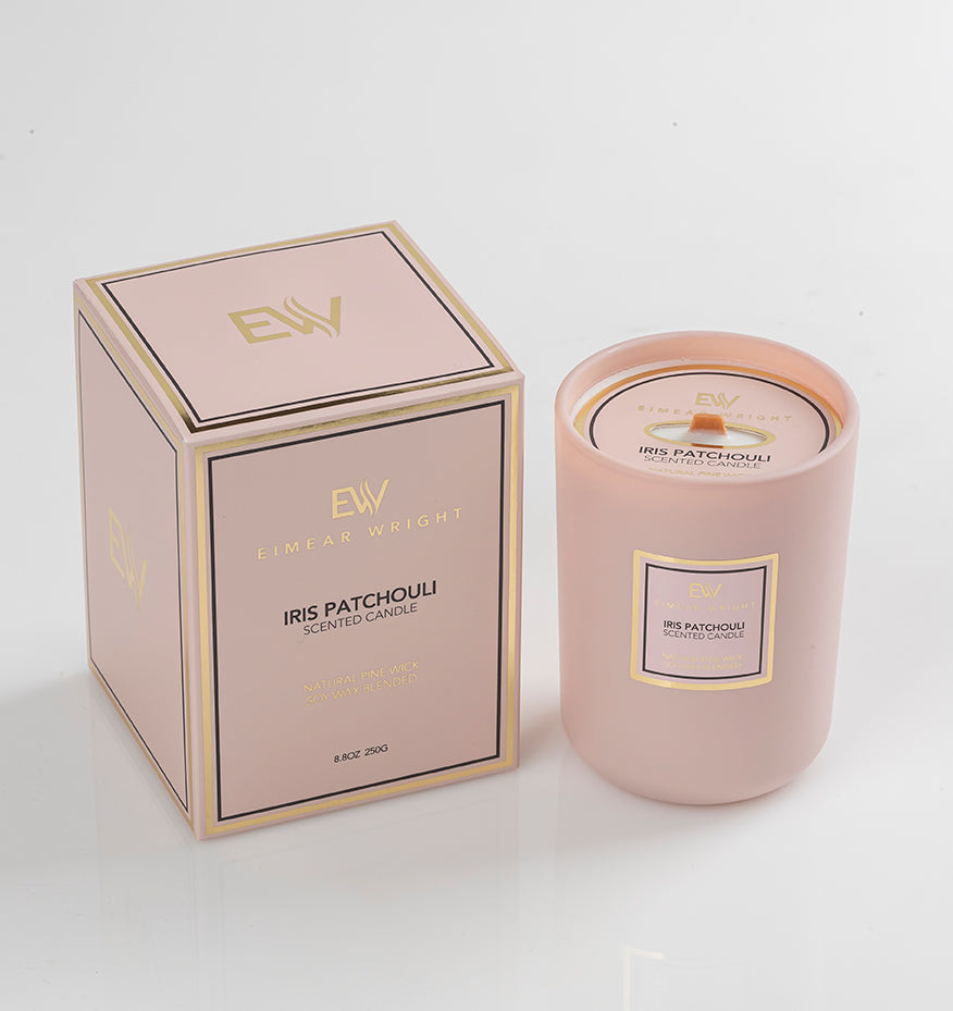 Iris Patchouli Candle by Eimear Wright