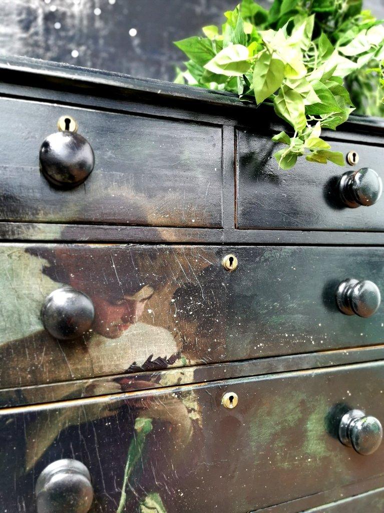 Study in Black & Green by Mint Decoupage Paper - Twenty Six