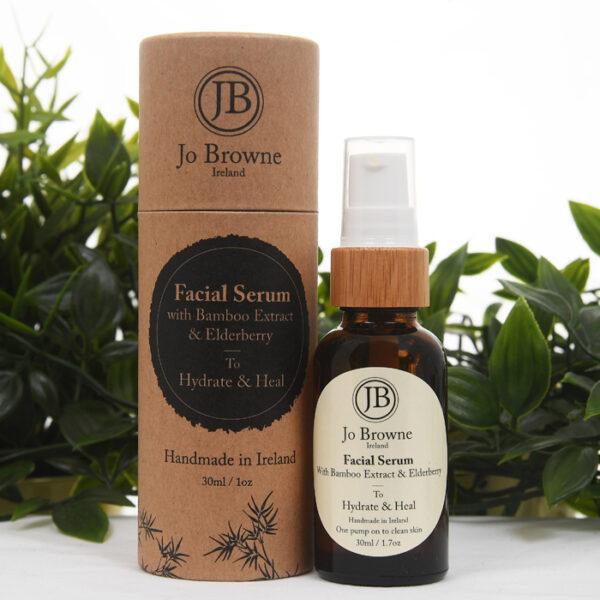 Facial Serum with Bamboo Extract & Elderberry by Jo Browne