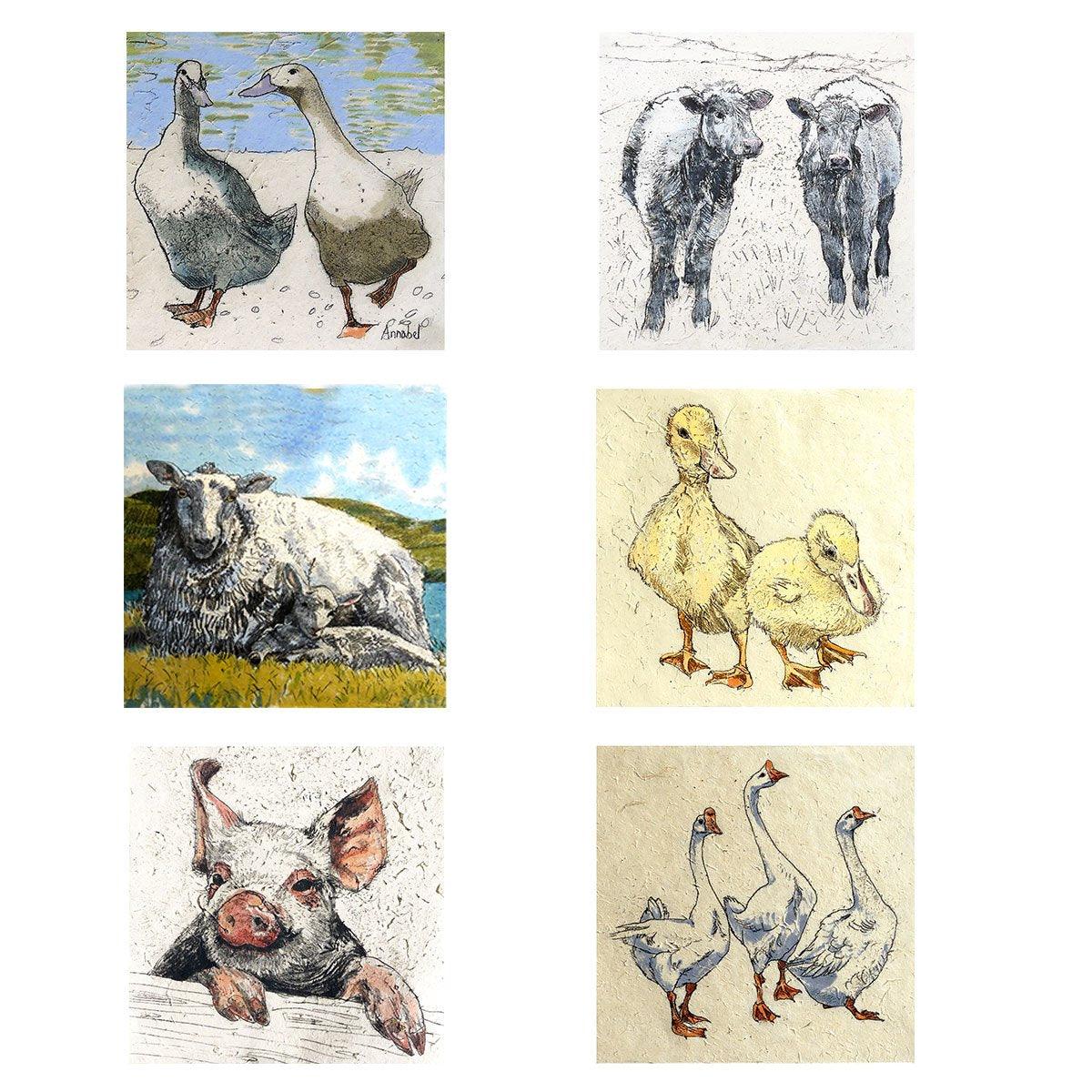 Farmyard Card Set by Annabel Langrish - Twenty Six