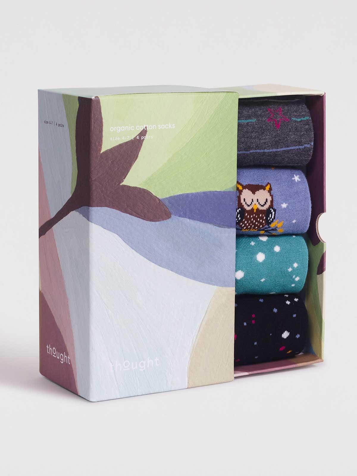 Amaya Bamboo Night Sock Box - Twenty Six