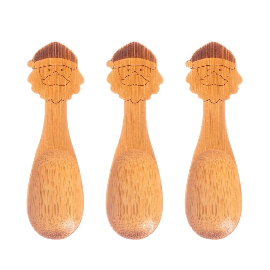 Santa Baby Bamboo Spoons