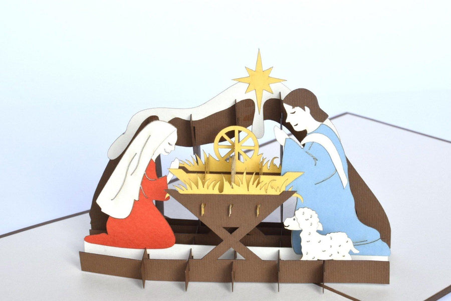 Nativity Pop-Up Card - Twenty Six