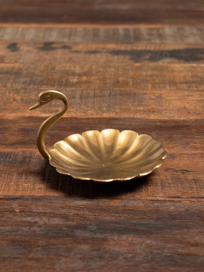 Golden Swan Trinket Tray - Twenty Six