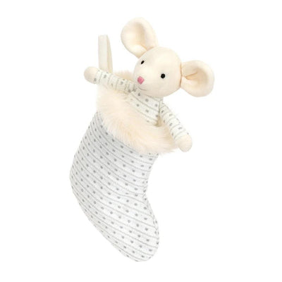Shimmer Stocking Mouse by Jellycat - Twenty Six