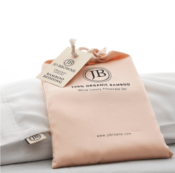 Set of Two Oraganic Luxury Bamboo Pillowcase by Jo Browne - Twenty Six